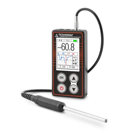 Универсальный магнитометр Техно-НДТ ТЕХНОМАГ с преобразователем П-1М и Г-2С тесламетра и градиентометра и образцами купить по низкой цене | МАКСПРОФИТ