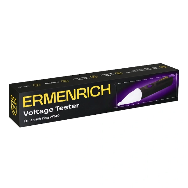 Индикатор напряжения Ermenrich Zing WT40, фиолетовый купить по низкой цене | МАКСПРОФИТ