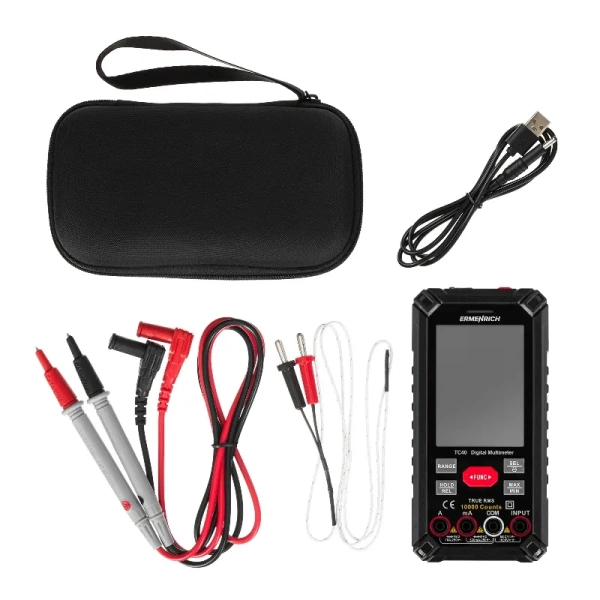 Цифровой мультиметр Ermenrich Zing TC40 купить по низкой цене | МАКСПРОФИТ