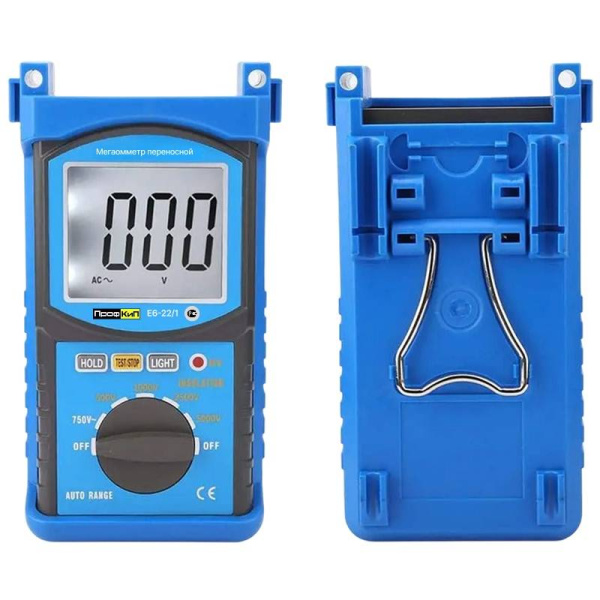 Мегаомметр цифровой ПрофКиП Е6-22/1 купить по низкой цене | МАКСПРОФИТ