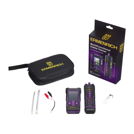 Многофункциональный кабельный тестер Ermenrich NetGeeks NP50 купить по низкой цене | МАКСПРОФИТ