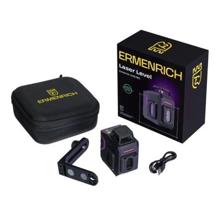 Уровень лазерный Ermenrich PRO LV20 купить по низкой цене | МАКСПРОФИТ